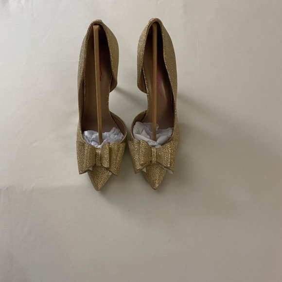 NWT BETSEY JOHNSON Women's Prince d'Orsay Evening Pumps - Size 7.5 - Picture 10 of 11